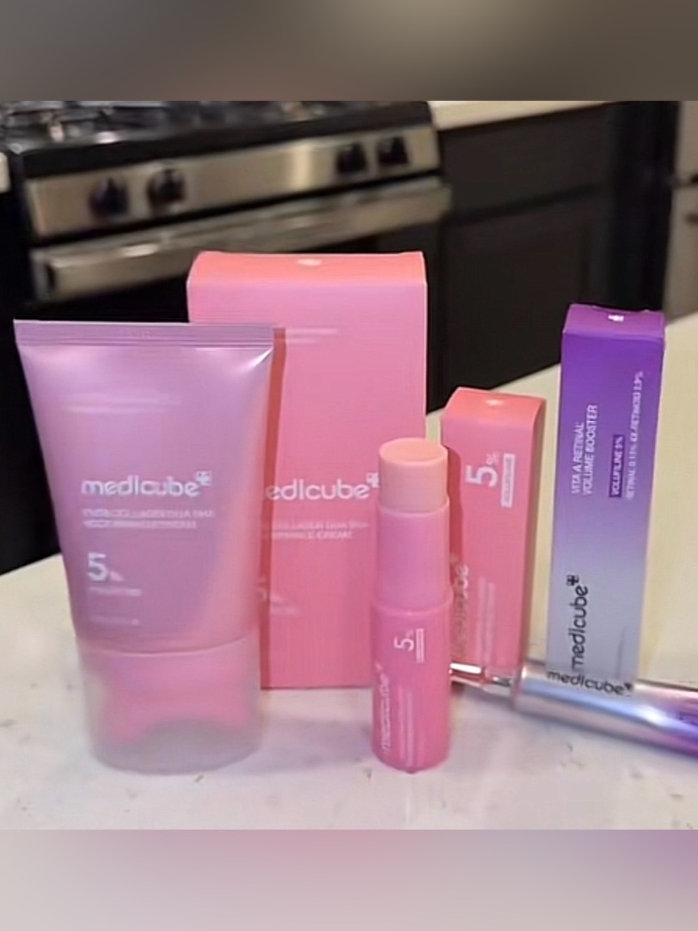 NEW Medicube 5% Volufiline Day & Night Plump It Up Set Trio